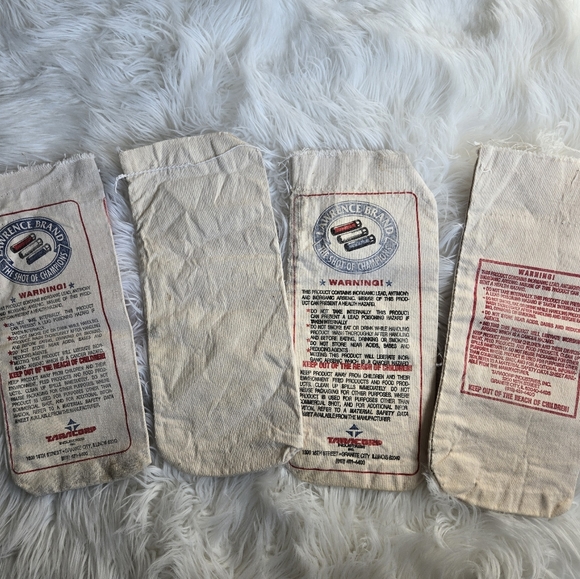 Vintage Canvas Lead Shot Bags - Lawrence Brand - Picture 3 of 4